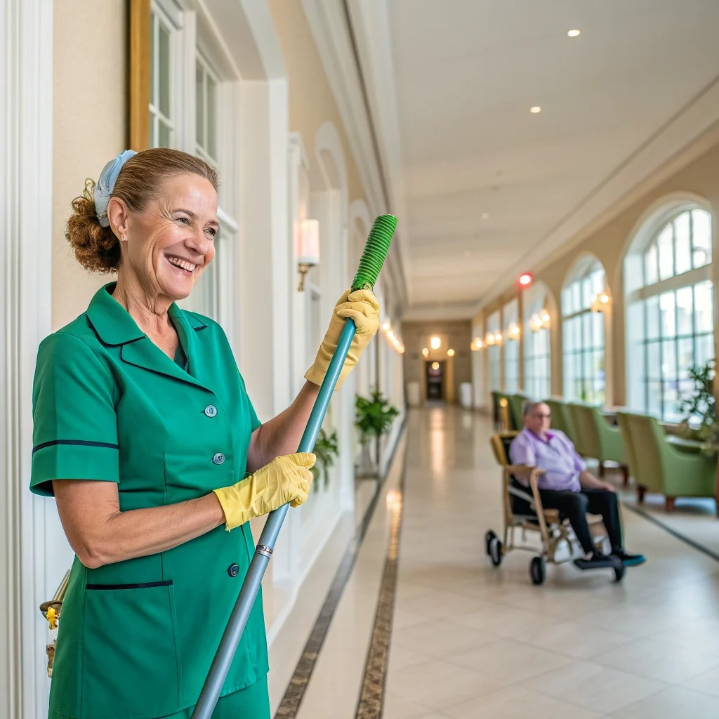 senior residence cleaning service